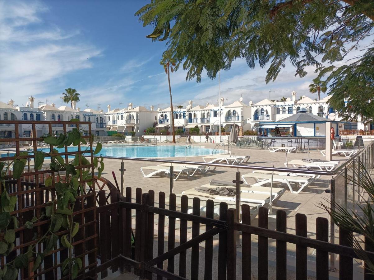Pool View Bungalow With Terrace Maspalomas  Bagian luar foto